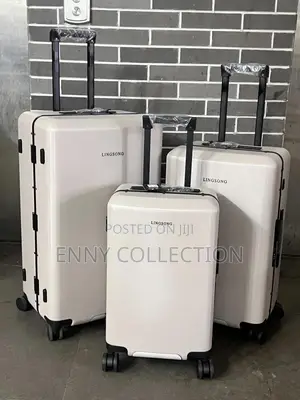 High Quality Longsong Set of 3 Rubber Luggage Traveling Box