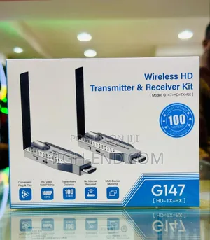 Wireless Hdmi With Receiver and Transmitter Kitg147 100m Range