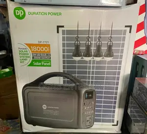 Dp Solar Power System Lamp Kit 4pcs 5w Bulb - 18000mah