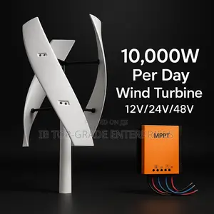 Secure Your Power Supply With 10,000w Per Day Vertical Wind Turbine