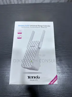 Tenda A9 Wi-Fi Range Extender (N300)