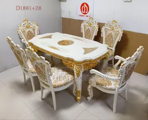 Executive Royal Design Dining Table Six Seaters