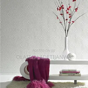 Paintable White 3d Textured Wallpaper