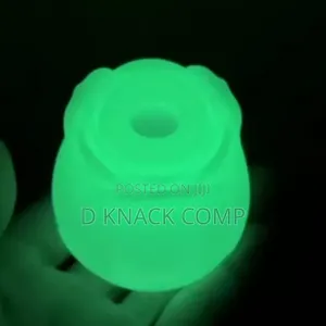 Glow in the Dark Rose Nipple Sucker, Vagina Sucking Rose Vibrator