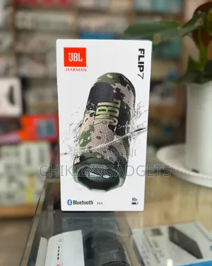 New JBL Flip 7 Wireless Bluetooth Speaker [Camo]