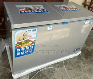 Nexus Double-Door Chest Freezer