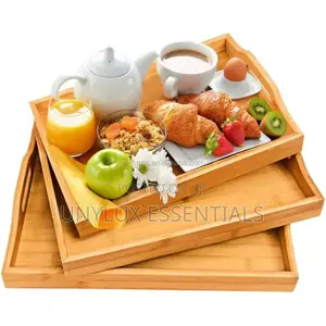3in1 Wooden Tray Set
