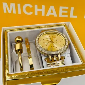Michael Kors Quality Luxury Ladies Chain Strap Wristwatch