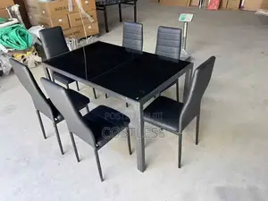 1 Dinning Table 140x70m 6 Chairs