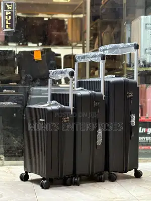 Light Weight Luggage Set of 3 Rubber
