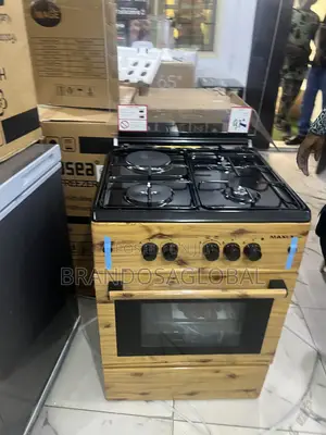 Maxi 60*60 3+1 Wood Finish Gas Cooker | Maxi 6060(3+1) Wood