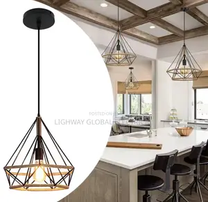 Single E27 Industrial Lighting Loft Pendant Dropping
