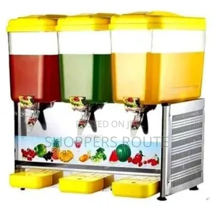Commercial 3 Chamber Electric Juice Dispenser