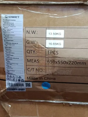 6kva Growatt Solar Inverter – Dual Mppt, Smart 48v System