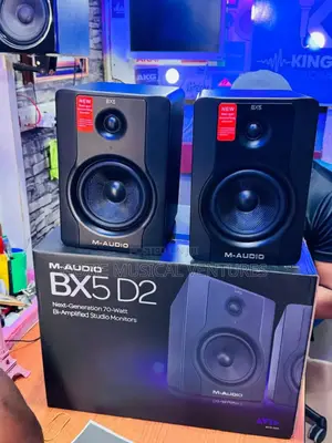 Original M- Audio Bx5 D2 Studio Monitor Speaker 