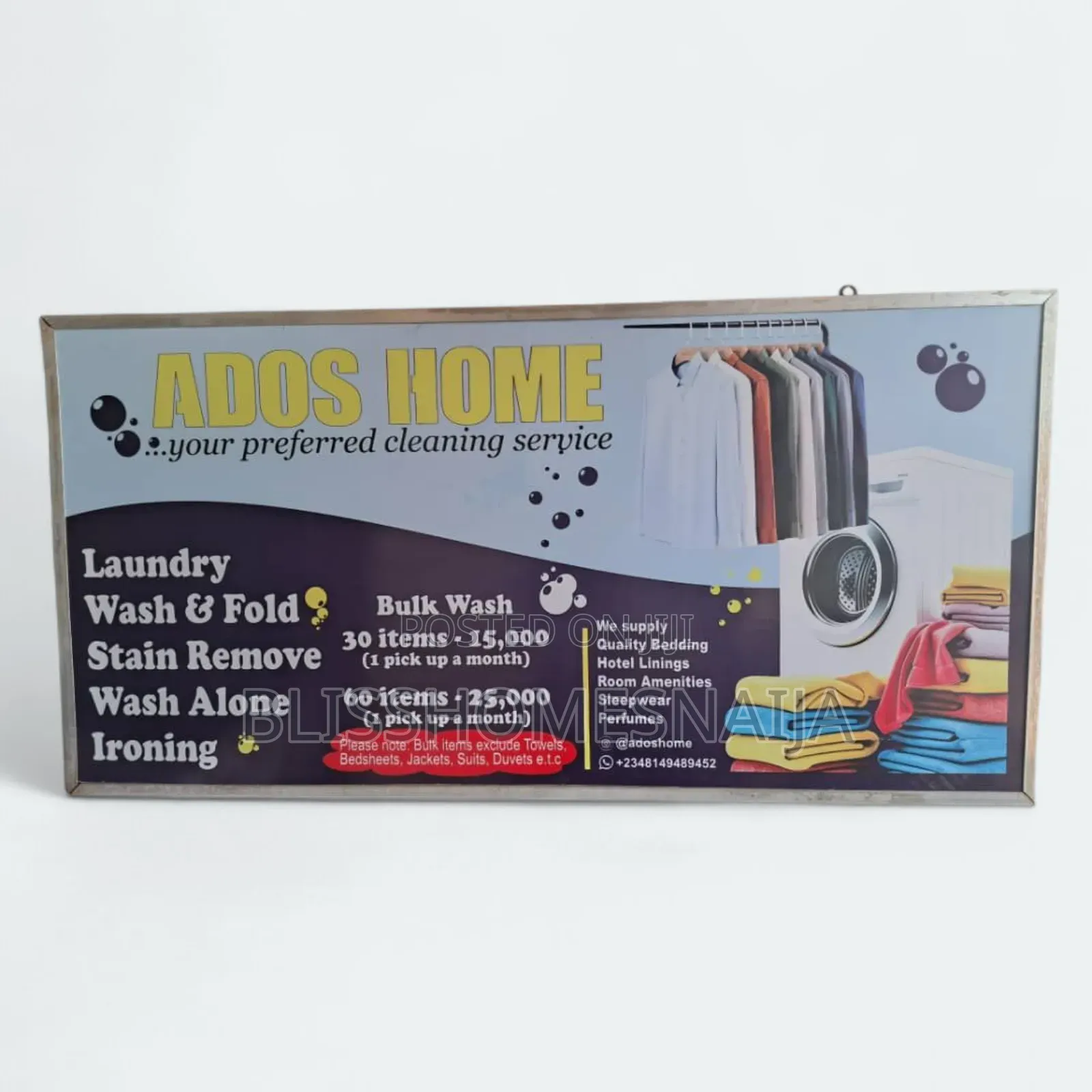 Laundry and Dry Cleaning Services