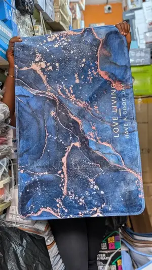 80cm by 50cm Sapphire Marble Door Mat