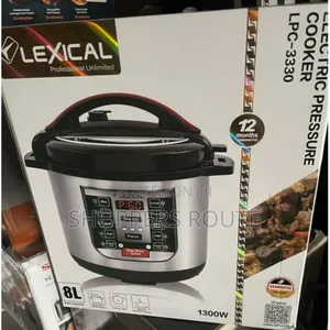 Lexical Electric Pressure Cooker 8l LPC 3330