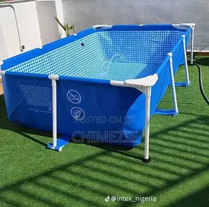 Intex Above Ground 9ft by 6ft Rectangular Frame Children Safety Pool