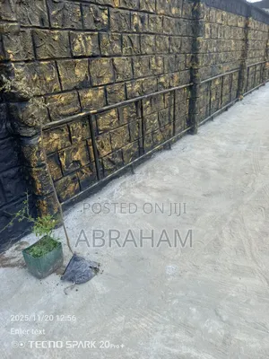 Solid Concrete Floor and Walls