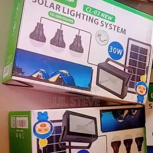 3 Bulb Solar Light With Head Lamp It Includ Delivery Arnd Abulegba