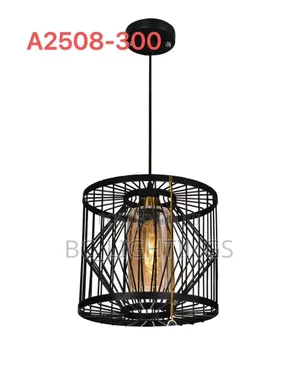 Modern Single Big Iron Dropping Pendant Light