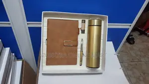 4in1 Corporate Gift Pack – Premium Notebook, Pen, Flask, Flash Drive