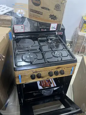 Maxi F6b31g2 Standing Cooker With Oven Thermostat-3 Burners 1 Electric