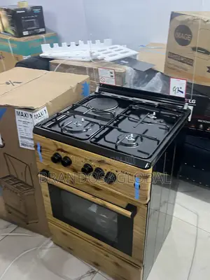 3+ 1maxi F6b31g2 60×60 Standing Gas Cooker With Grill Tray