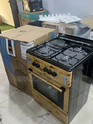 Maxi F6b31g2 (3+1) Heavy-Duty Standing Cooker With Oven Racks