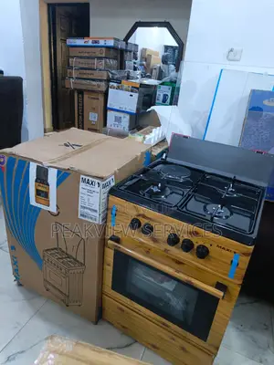 60 by 60 Maxi 3+1 Gas Cooker Setup