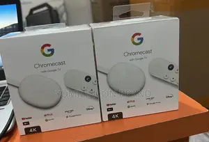 Google Chromecast With Tv 4k - Streaming Stick Entertainment
