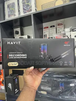 Havit Gamenote Gk50 Pro Usb Microphone | Goddafi Softwares Stores