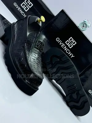 Givenchy Patterned Leather Loafers