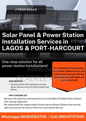 Ecoflow Power Stations and Others Installation