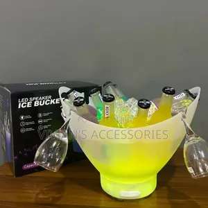 Bluetooth Wine Bowl With Led Light and Cup Holder