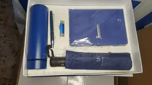 Premium Corporate Gift Pack – Umbrella, Notebook, Pen, Flask Flash