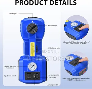 Electric Car Jack Kit 5 Ton 12v Electric Floor Jack Lift For Vehicle,