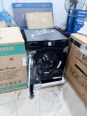 Hisense 12.8kg Front Load Washer Dryer – Premium Combo Machine
