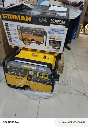 Firman Generator Ac6000e2 Electric Start