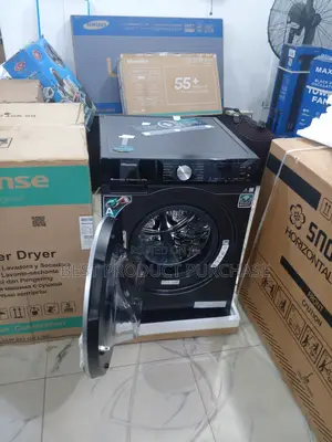Hisense 12.8kg Front Load Washing Machine With Dryer – Smart Laundry