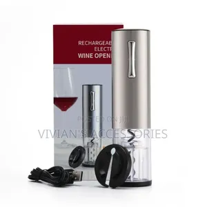 Rechargeable Stainless Wine Bottle Opener.