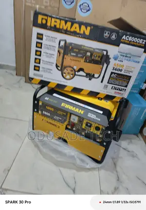 Sumec Firman 3.5kva Ac6000e2 Backup Generator