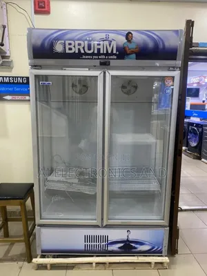 Bruhm Show Case Double Door Refrigerator