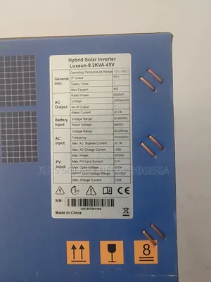 Hybrid Solar Inverter Luxsun 8.2kva 48v