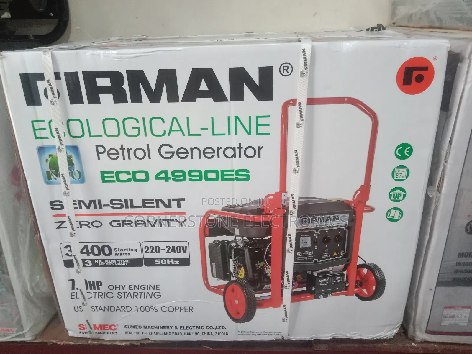 Firman Generator Eco499es