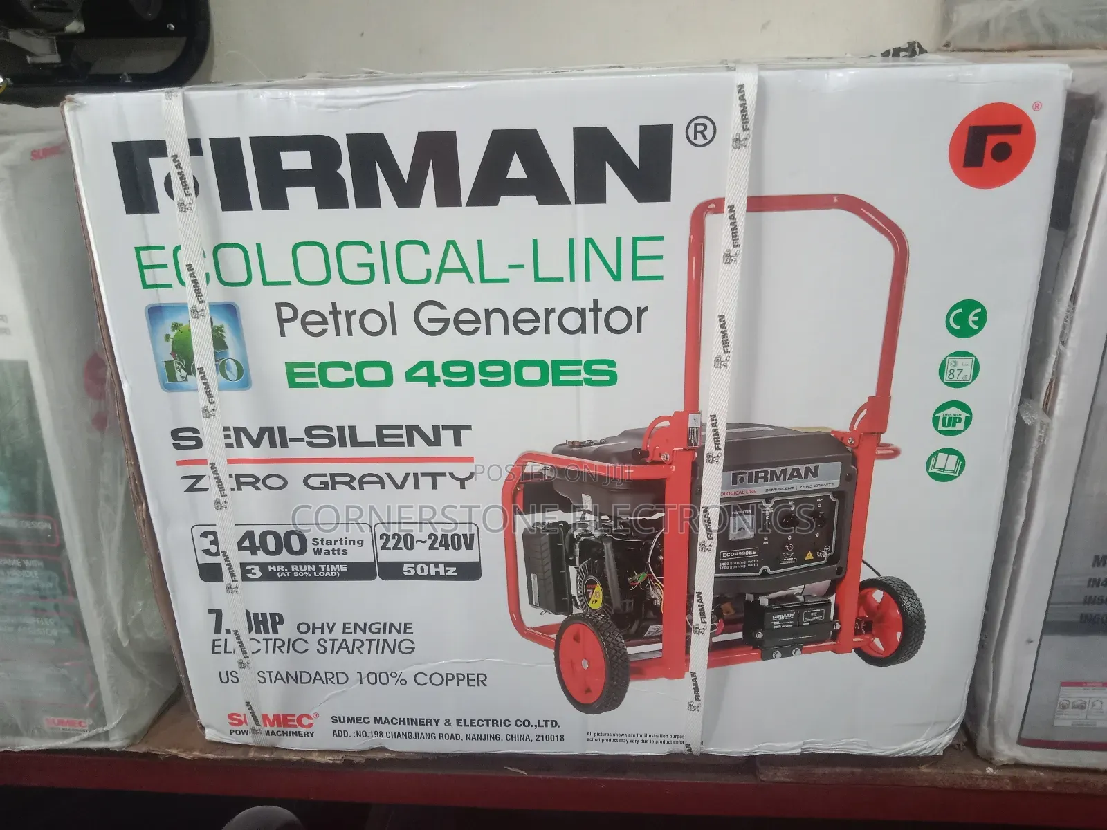 Firman Generator Eco499es