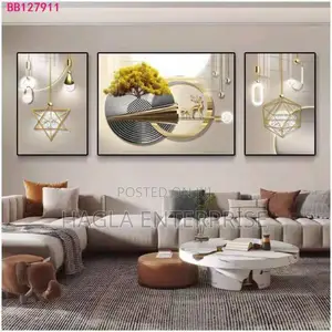 3 in 1 Crystal Acrylic Wall Frame 60 by 120 Biggest Size