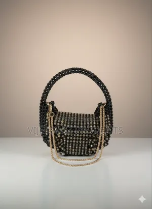 Luxury Shiny Crystal Beaded Bag