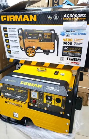Firman Ac6000e2 3.5kva Modern Key Start Home Generator